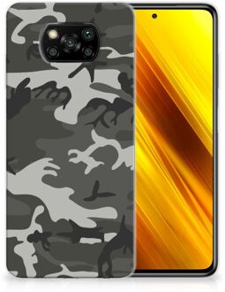 B2Ctelecom Hoesje Bumper Xiaomi Poco X3 GSM Hoesje Army Light