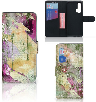 B2Ctelecom Hoesje Honor 20 Pro Letter Painting