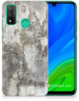 B2Ctelecom Hoesje Huawei P Smart 2020 Telefoon Hoesje Beton