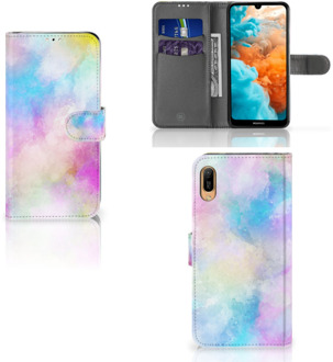 B2Ctelecom Hoesje Huawei Y6 (2019) Watercolor Light