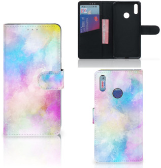 B2Ctelecom Hoesje Huawei Y7 (2019) Watercolor Light