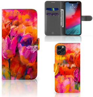 B2Ctelecom Hoesje iPhone 11 Pro Max Tulpen