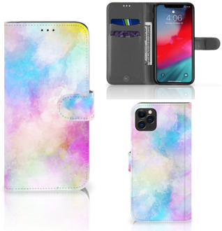 B2Ctelecom Hoesje iPhone 11 Pro Max Watercolor Light