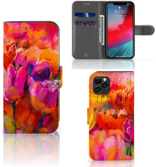 B2Ctelecom Hoesje iPhone 11 Pro Tulpen