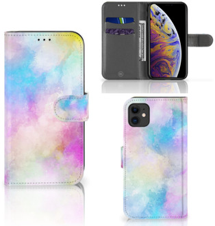 B2Ctelecom Hoesje iPhone 11 Watercolor Light