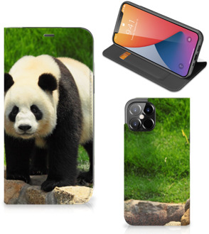 B2Ctelecom Hoesje iPhone 12 Pro Max Telefoontas Panda