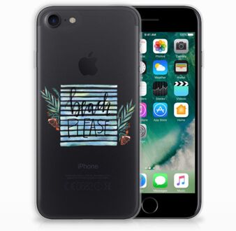 B2Ctelecom Hoesje iPhone SE (2020) en iPhone 8 | 7 Boho Beach