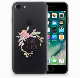 B2Ctelecom Hoesje iPhone SE (2020) en iPhone 8 | 7 Boho Text