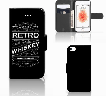 B2Ctelecom Hoesje iPhone SE | 5S Design Whiskey