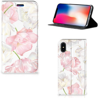 B2Ctelecom Hoesje iPhone X/10 | Xs Design Lovely Flowers