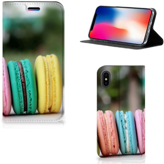 B2Ctelecom Hoesje iPhone X/10 | Xs Design Macarons