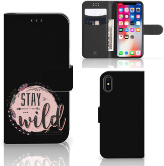 B2Ctelecom Hoesje iPhone X | Xs Boho Stay Wild