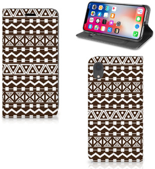 B2Ctelecom Hoesje iPhone XR Aztec Brown