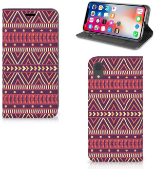 B2Ctelecom Hoesje iPhone XR Aztec Purple