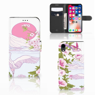 B2Ctelecom Hoesje iPhone Xr Design Bird Standing