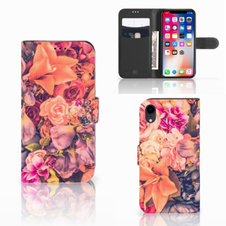 B2Ctelecom Hoesje iPhone Xr Design Bosje Bloemen