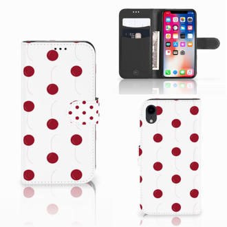 B2Ctelecom Hoesje iPhone Xr Design Cherries