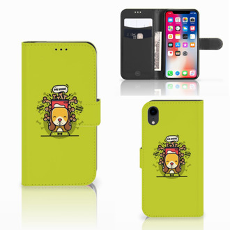 B2Ctelecom Hoesje iPhone Xr Design Doggy Biscuit