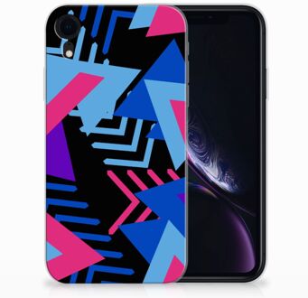 B2Ctelecom Hoesje iPhone Xr Design  Funky Triangle