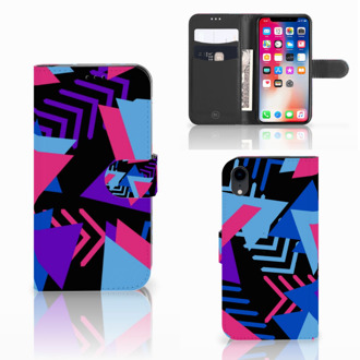 B2Ctelecom Hoesje iPhone Xr Funky Triangle