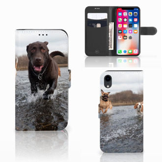 B2Ctelecom Hoesje iPhone Xr Honden