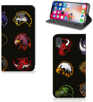 B2Ctelecom Hoesje iPhone XR met magneetsluiting Cartoon