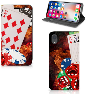 B2Ctelecom Hoesje iPhone XR met magneetsluiting Casino