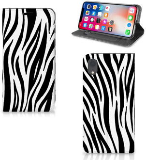 B2Ctelecom Hoesje iPhone XR Zebra