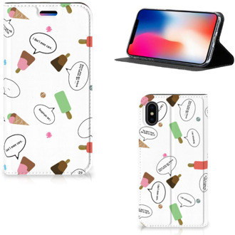 B2Ctelecom Hoesje iPhone Xs | X 10 Design IJsjes