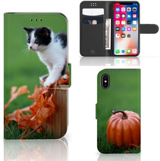 B2Ctelecom Hoesje iPhone Xs | X Kitten