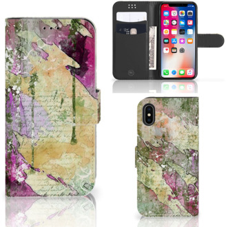 B2Ctelecom Hoesje iPhone Xs | X Letter Painting