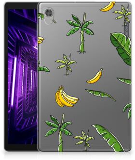 B2Ctelecom Hoesje Lenovo Tab M10 HD (2de generatie) Backcover met naam Banana Tree met transparant zijkanten