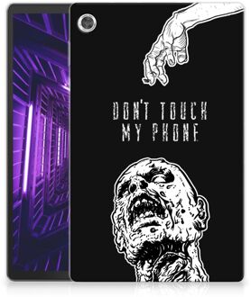 B2Ctelecom Hoesje Lenovo Tab M10 Plus Siliconen Back Case Zombie met transparant zijkanten