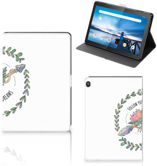 B2Ctelecom Hoesje Lenovo Tablet M10 Hoes met Standaard Boho Dreams