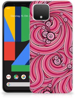 B2Ctelecom Hoesje maken Google Pixel 4 Swirl Pink