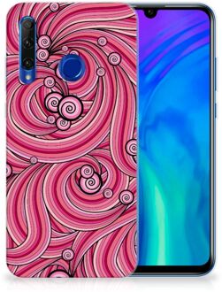 B2Ctelecom Hoesje maken Honor 20 Lite Swirl Pink