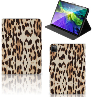 B2Ctelecom Hoesje maken iPad Pro 11 (2020) Hoes met Standaard Leopard