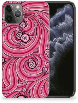 B2Ctelecom Hoesje maken iPhone 11 Pro Swirl Pink