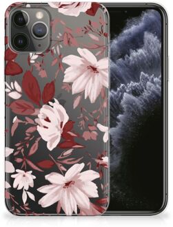 B2Ctelecom Hoesje maken iPhone 11 Pro Watercolor Flowers