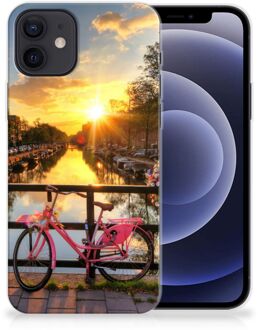 B2Ctelecom Hoesje maken iPhone 12 | 12 Pro (6.1") Telefoonhoesje Amsterdamse Grachten