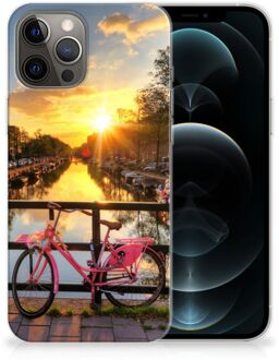 B2Ctelecom Hoesje maken iPhone 12 Pro Max Telefoonhoesje Amsterdamse Grachten