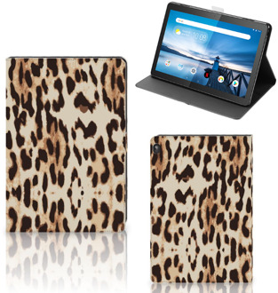 B2Ctelecom Hoesje maken Lenovo Tablet M10 Hoes met Standaard Leopard