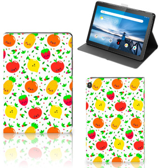 B2Ctelecom Hoesje maken Lenovo Tablet M10 Hoesje met Magneetsluiting Ontwerpen Fruits