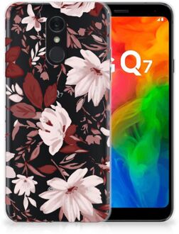 B2Ctelecom Hoesje maken LG Q7 Watercolor Flowers