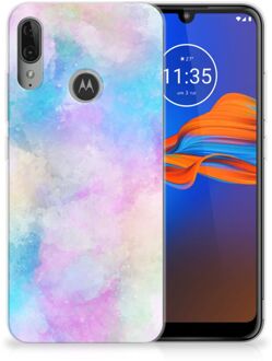 B2Ctelecom Hoesje maken Motorola Moto E6 Plus Watercolor Light