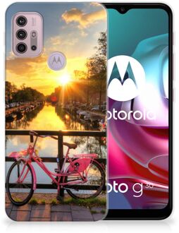 B2Ctelecom Hoesje maken Motorola Moto G30 | G10 Telefoonhoesje Amsterdamse Grachten