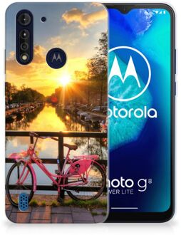 B2Ctelecom Hoesje maken Motorola Moto G8 Power Lite Telefoonhoesje Amsterdamse Grachten