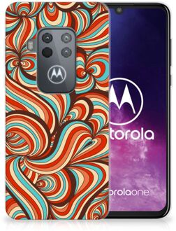 B2Ctelecom Hoesje maken Motorola One Zoom Retro