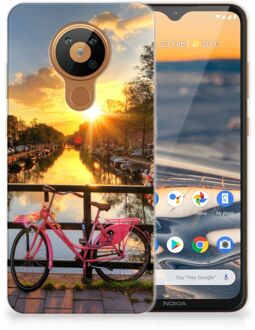 B2Ctelecom Hoesje maken Nokia 5.3 Telefoonhoesje Amsterdamse Grachten