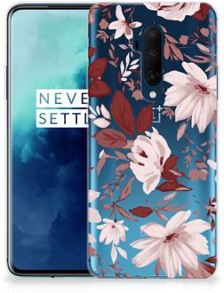 B2Ctelecom Hoesje maken OnePlus 7T Pro Watercolor Flowers